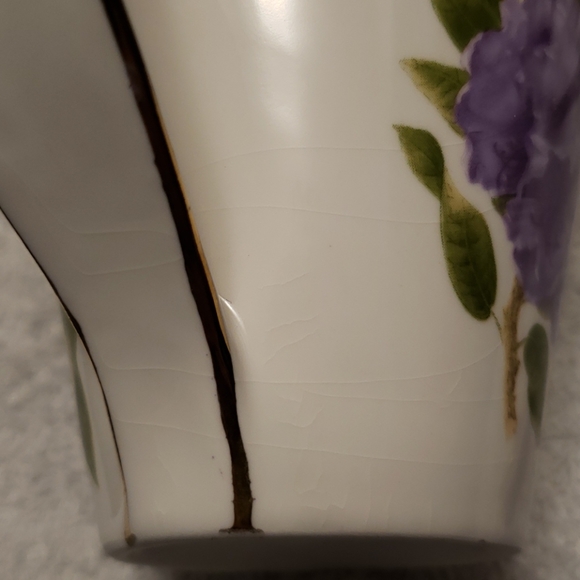 Adeline Porcelain tea cup, plate, spoon set - Picture 11 of 16